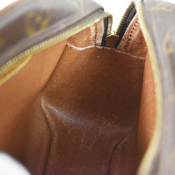 Authentic LOUIS VUITTON Blois Crossbody Shoulder Bag Monogram Leather Brown - Picture 13 of 16